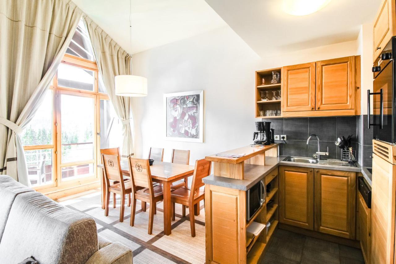 Private Penthouse 2-Bed Apartment, Ski In And Out In 5* Flaine Residence Dış mekan fotoğraf
