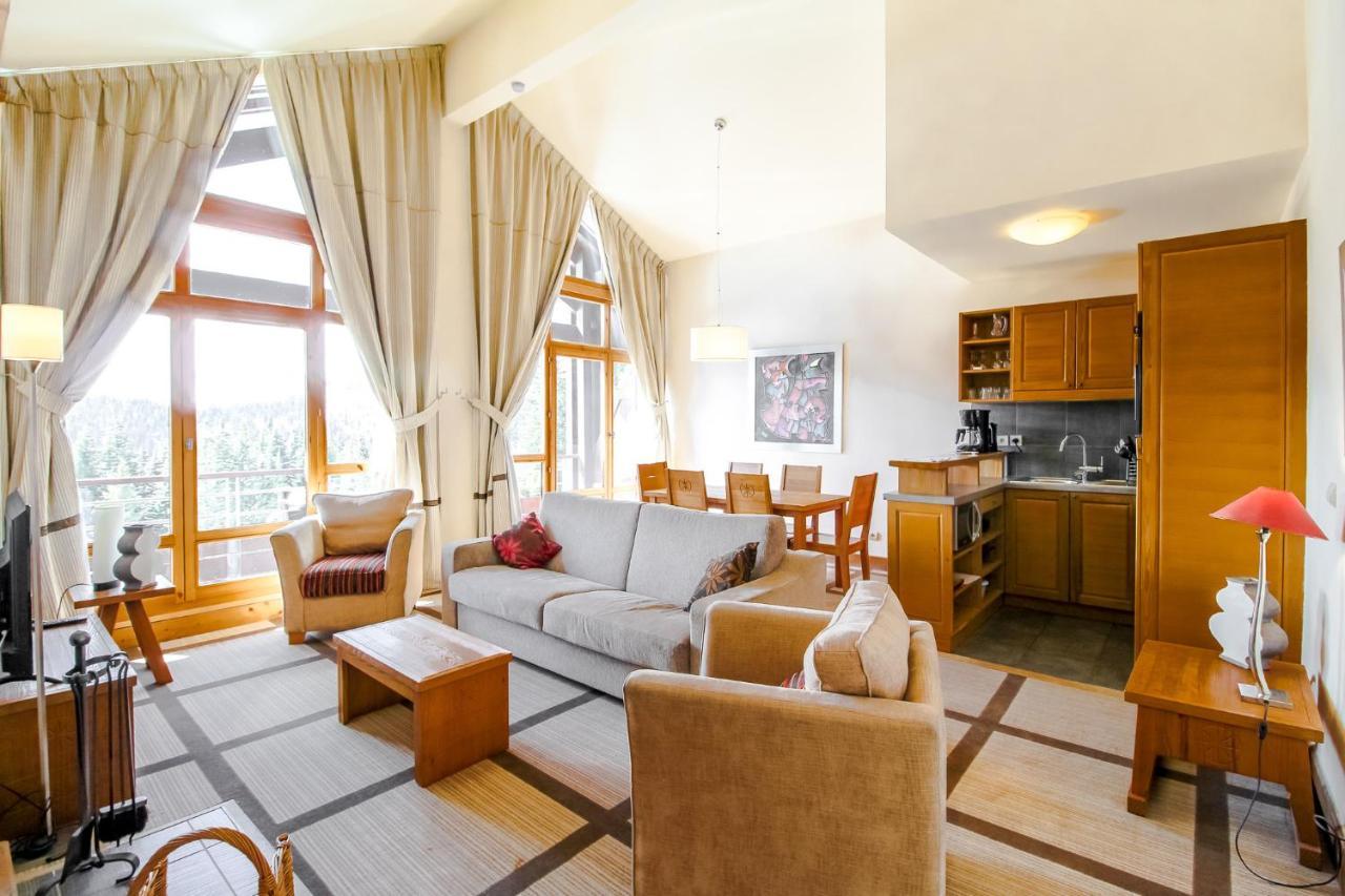 Private Penthouse 2-Bed Apartment, Ski In And Out In 5* Flaine Residence Dış mekan fotoğraf
