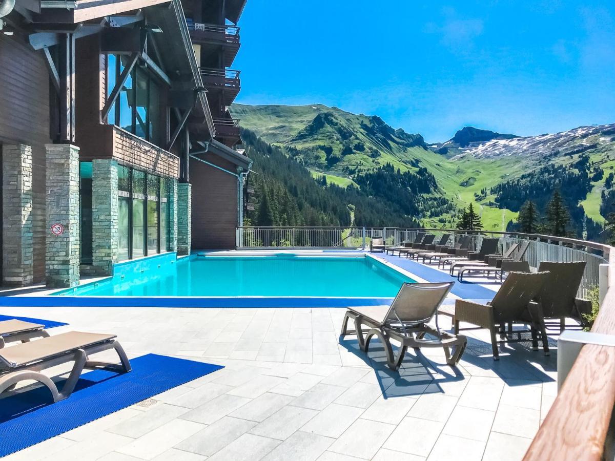 Private Penthouse 2-Bed Apartment, Ski In And Out In 5* Flaine Residence Dış mekan fotoğraf