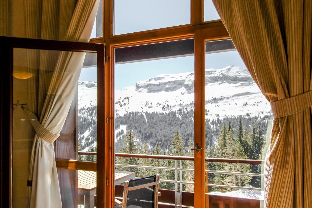 Private Penthouse 2-Bed Apartment, Ski In And Out In 5* Flaine Residence Dış mekan fotoğraf