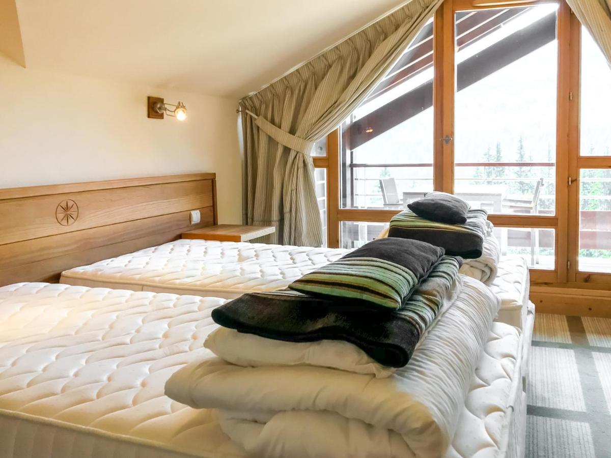 Private Penthouse 2-Bed Apartment, Ski In And Out In 5* Flaine Residence Dış mekan fotoğraf