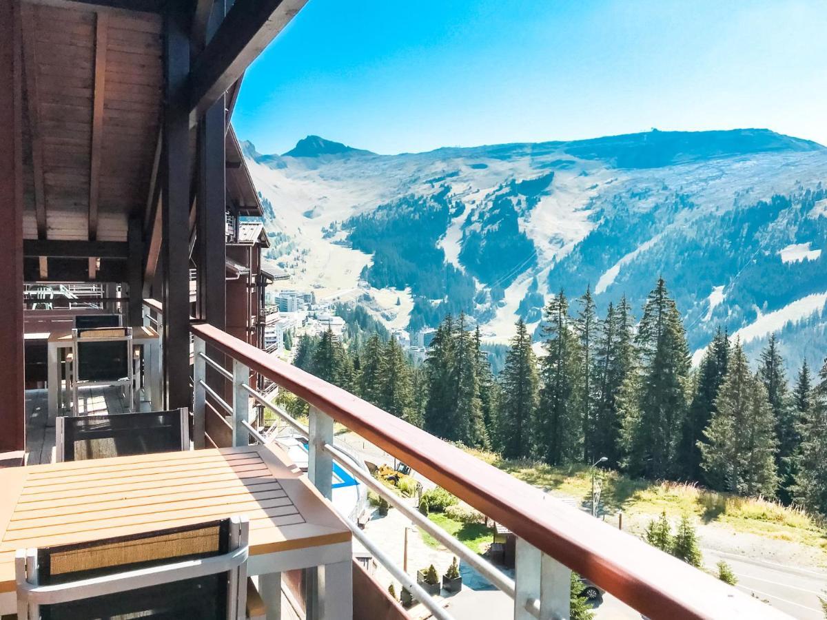 Private Penthouse 2-Bed Apartment, Ski In And Out In 5* Flaine Residence Dış mekan fotoğraf